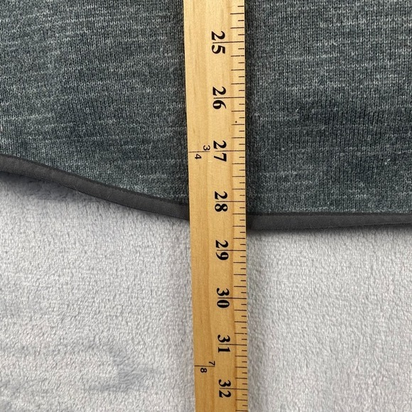 Prana Sweater Mens Large Gray 1/4 Zip Pullover Bryce Knit Fleece Sweatshirt - Picture 9 of 10